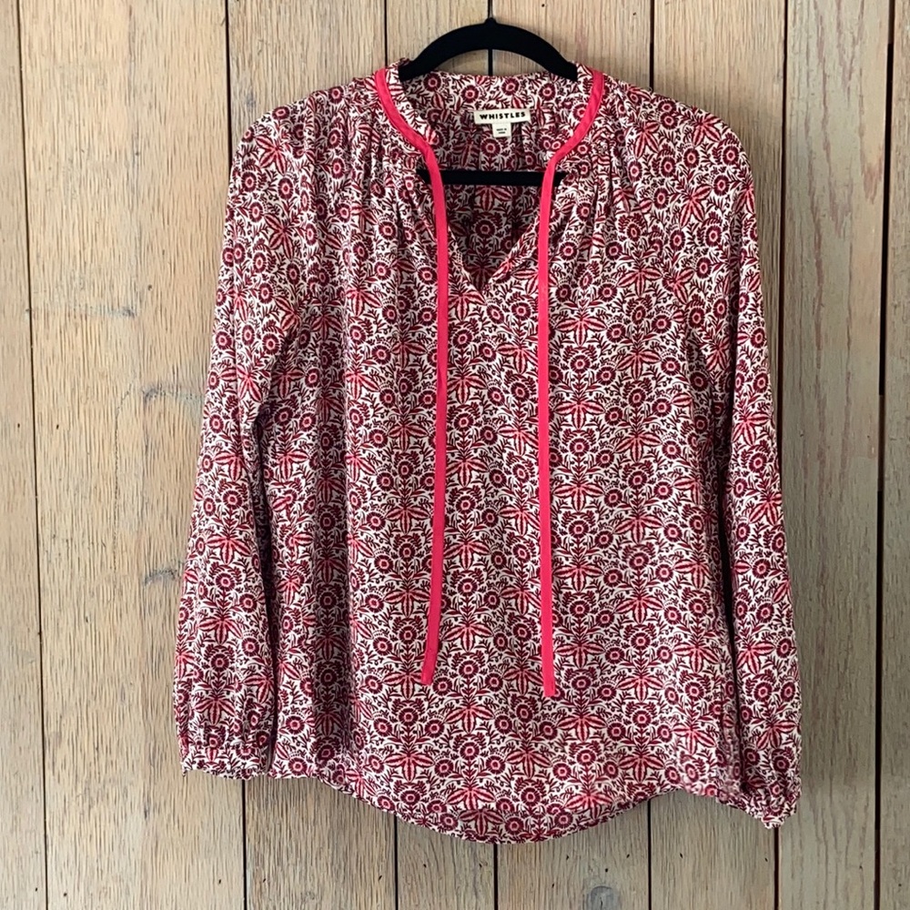 Patterned top, WHISTLES